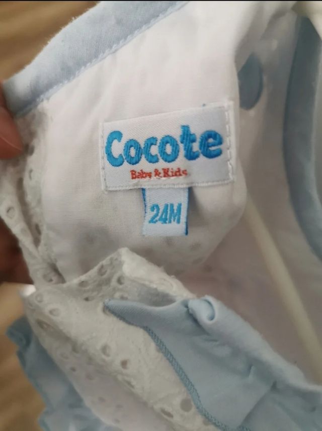 Vestido niña t/ 24 meses  Cocote