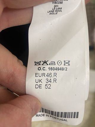 Traje novio