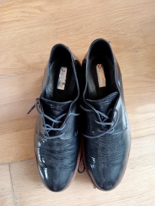 Zapatos azul marino plataforma 38