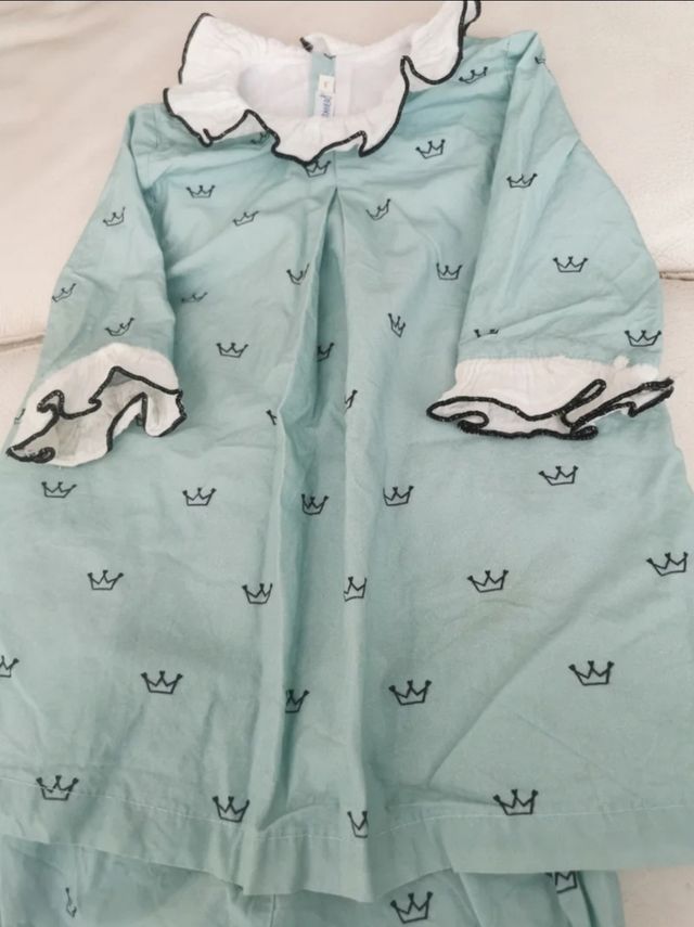 Vestido jesusito t/ 3 años Pilar Batanero