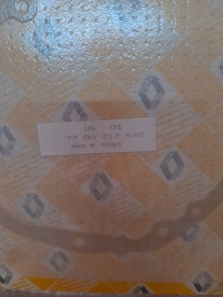 RENAULT 21 junta caja de cambios