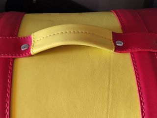 Bauletto borsone borsa pelle Vespa LAMBRETTA Vinta