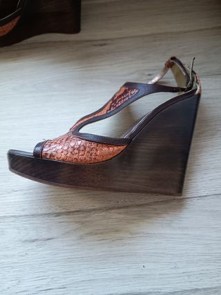 Zapatos cuñas Just cavalli.