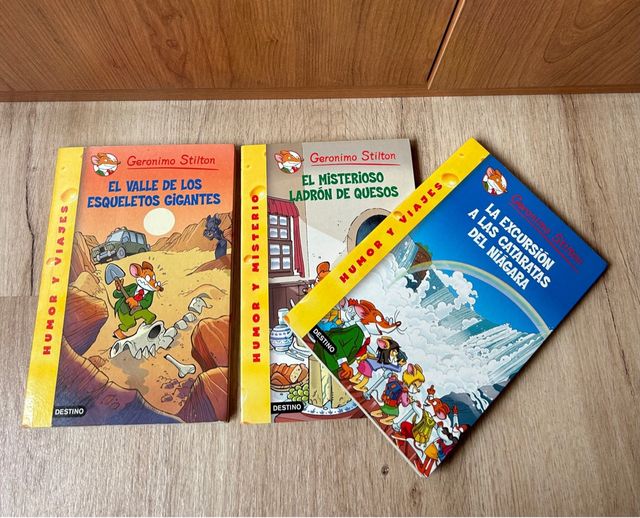 Libros Geronimo Stilton.