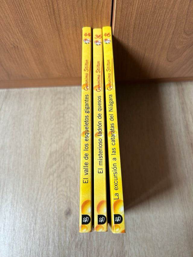 Libros Geronimo Stilton.