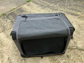 Caseta plegable para perro