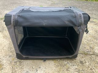 Caseta plegable para perro