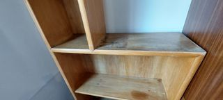 Vintage libreria mobile legno