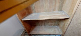 Vintage libreria mobile legno