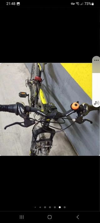 Bicicleta de Montaña 24'' + antipinchazos d cuero