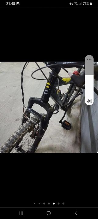 Bicicleta de Montaña 24'' + antipinchazos d cuero