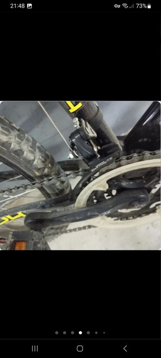 Bicicleta de Montaña 24'' + antipinchazos d cuero