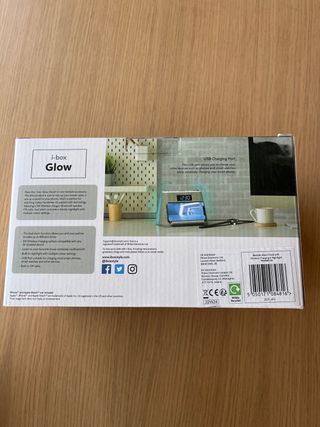 Radio despertador bluetooth I-box Glow