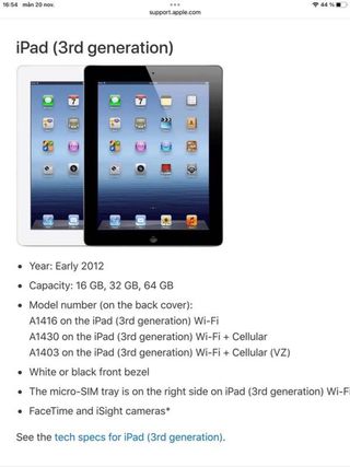 Ipad 3 32gb. Only 60€