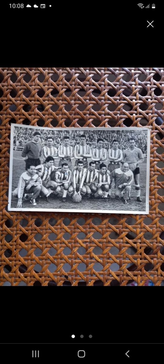 tarjeta postal antigua+llavero Español🔵🤍