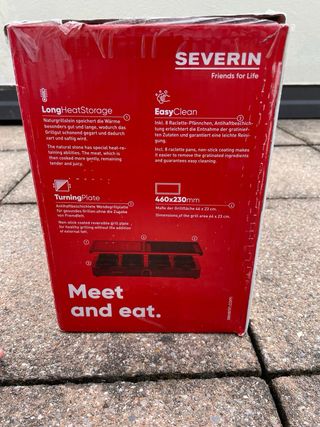 Severin grill elettrico e raclette