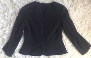 Chaqueta negra Purificación García talla 40