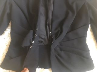 Chaqueta negra Purificación García talla 40