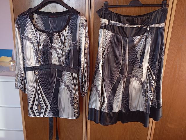 Completo Blusa e gonna