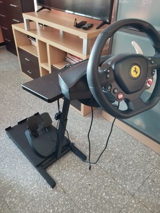 Volante FERRARI paraPS4yPS5 mesa adaptador