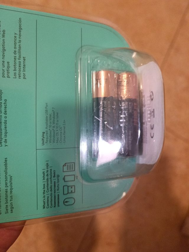 Logitech  raton inalambrico M705 Precintado Nuevo