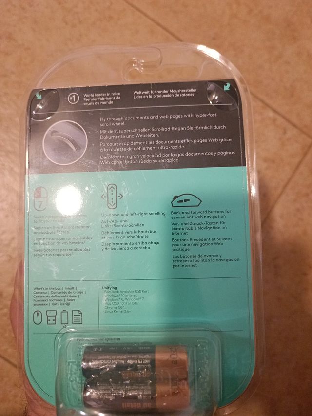 Logitech  raton inalambrico M705 Precintado Nuevo