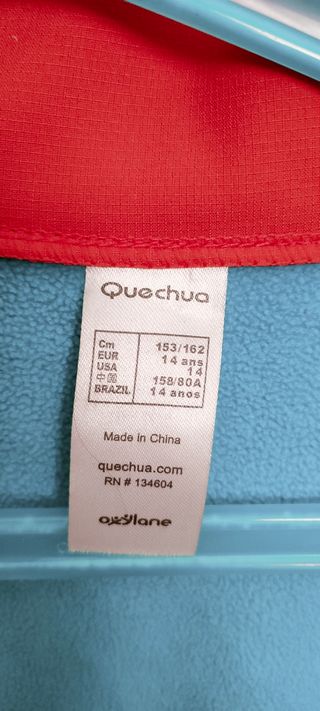 Chaqueta montaña Decathlon 