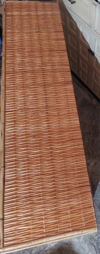 Aparador mimbre y bambu.(15%DESCUENTO. )