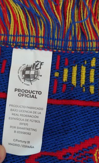 Bufanda oficial España femenino
