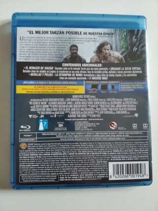 La Leyenda de Tarzán Blu-ray