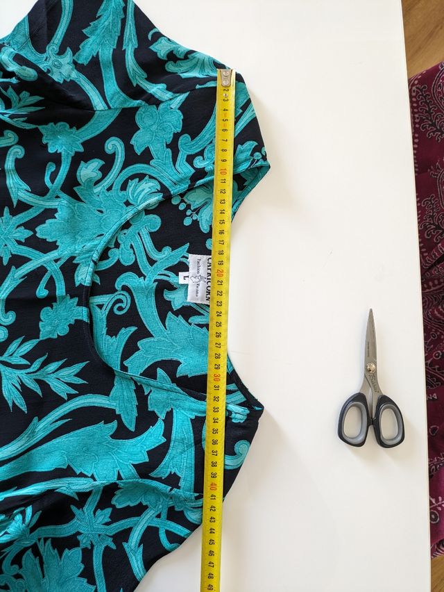 Abito estivo lungo tg 50