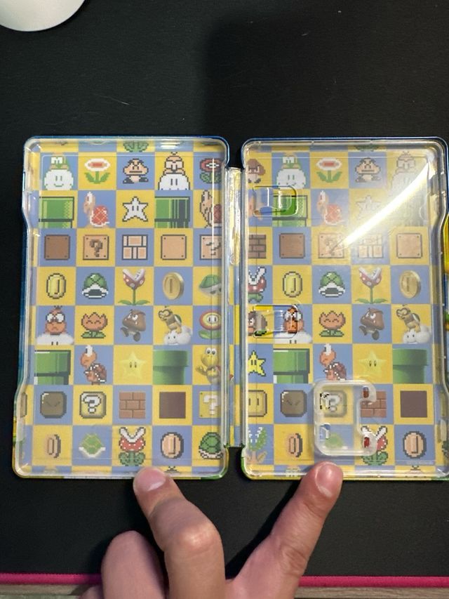 Caja Metalica Super Mario Maker 2