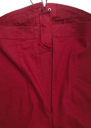 Vestido de tela vaquera palabra de honor  + camisa