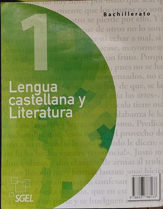Libro lengua literatura y castellana
