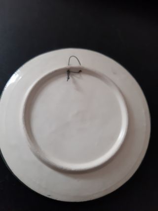 Plato decoración. Vintage