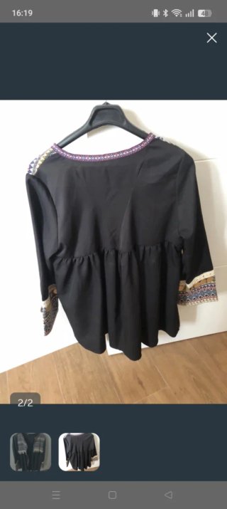 Blazer Étnica , no se arruga