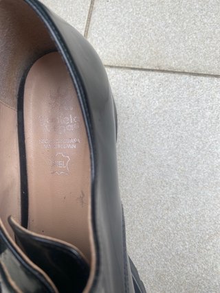 Zapatos negros piel