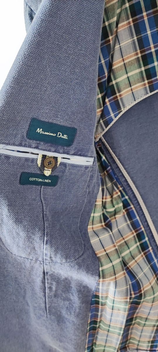 Americana azul Massimo Dutty
