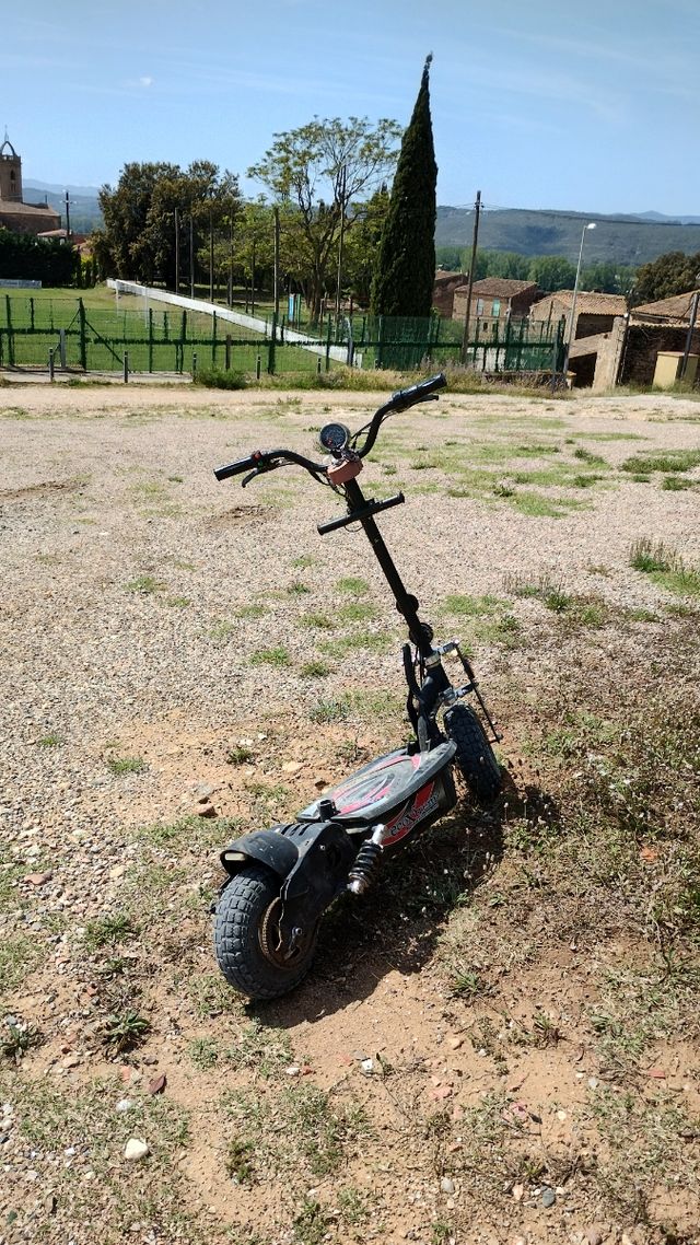 Patinete montaña Ecoxtrem 800w necesita cadena nue