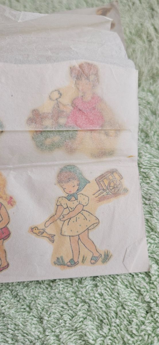 LOTE CALCOMANIAS VINTAGE ORTEGA 