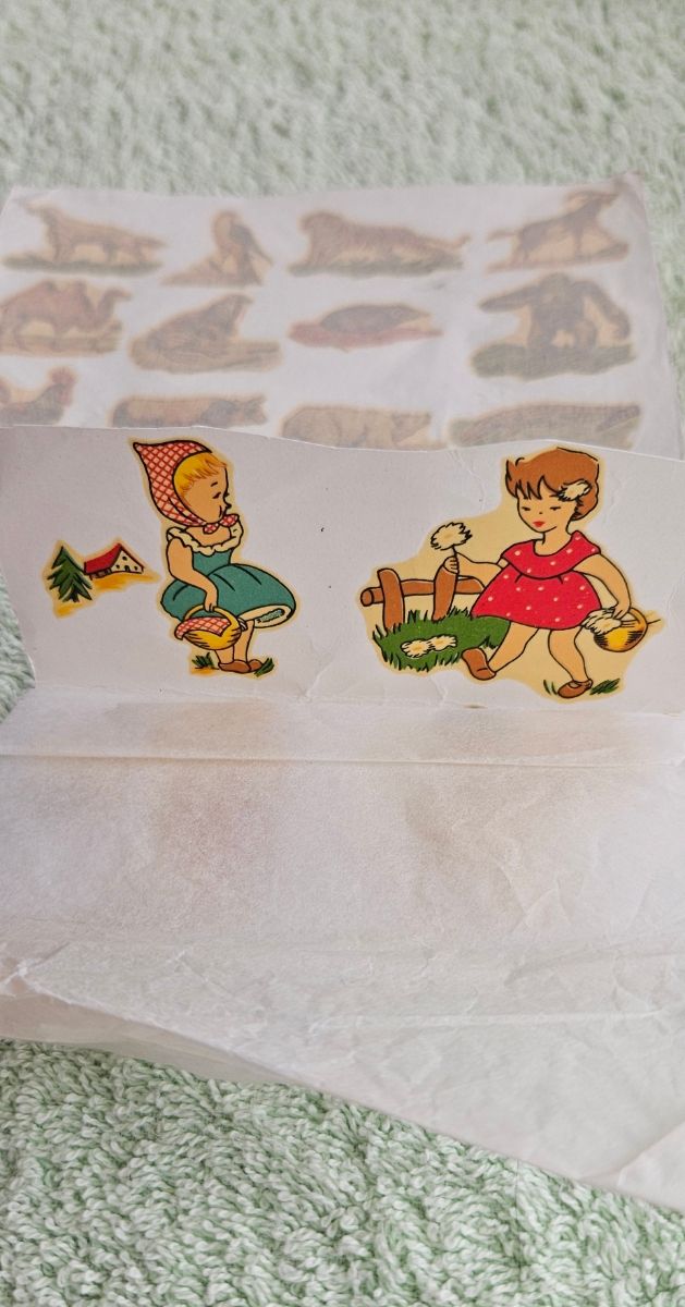 LOTE CALCOMANIAS VINTAGE ORTEGA 