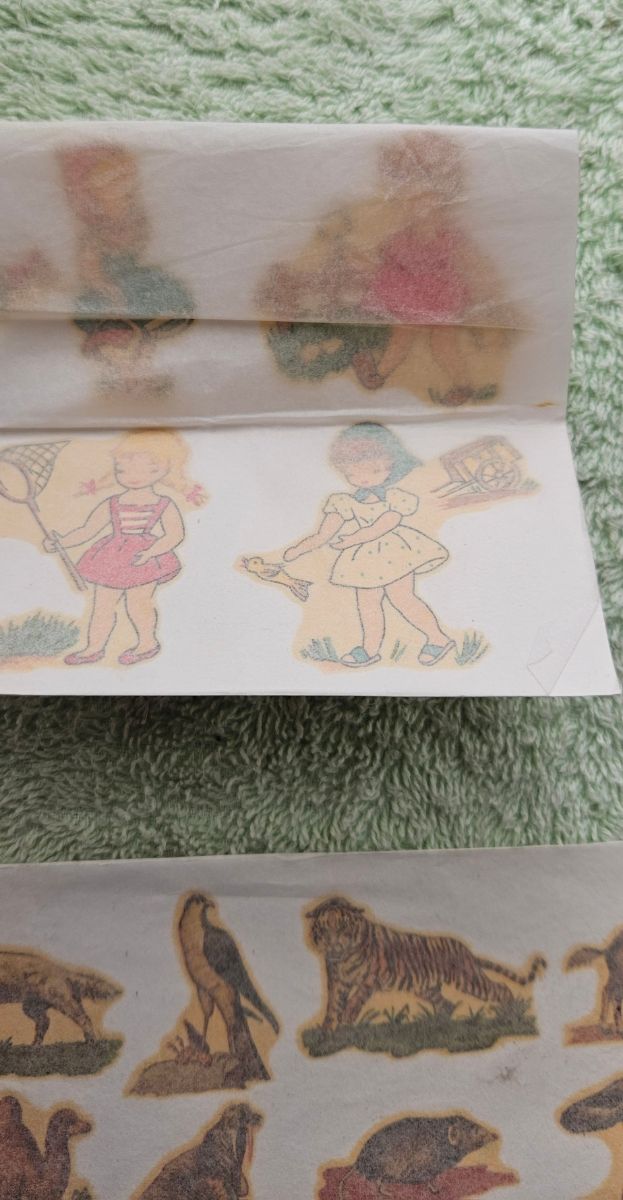 LOTE CALCOMANIAS VINTAGE ORTEGA 