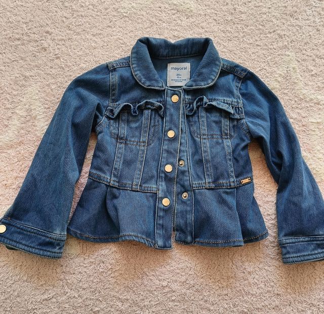 talla 18-24,cazadora vaquera mayoral