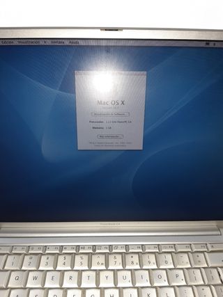 ¡REBAJADO!,Power Book G4 blanco