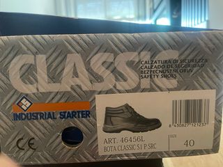 Zapatos seguridad "Industrial Starter" T.40