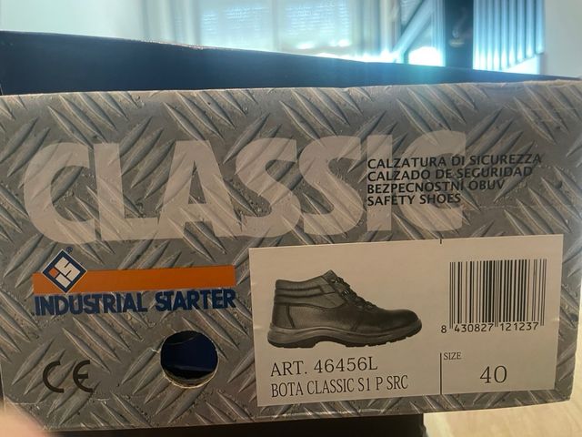 Zapatos seguridad "Industrial Starter" T.40