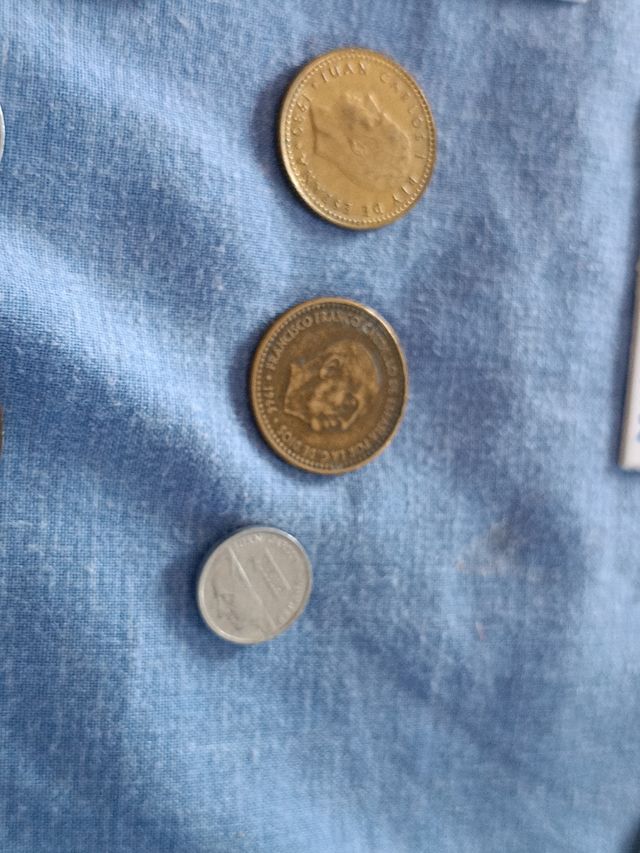 Lote monedas céntimos y pesetas España