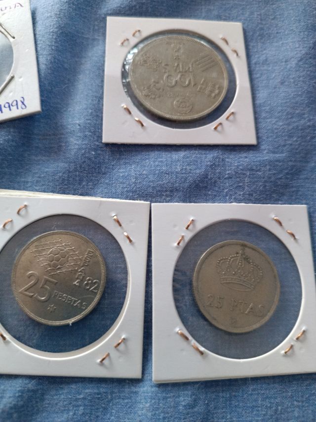 Lote monedas céntimos y pesetas España