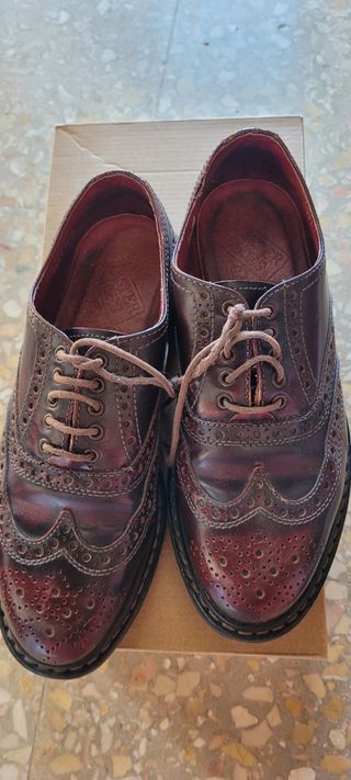 Zapatos de mujer Oxford de piel 38.