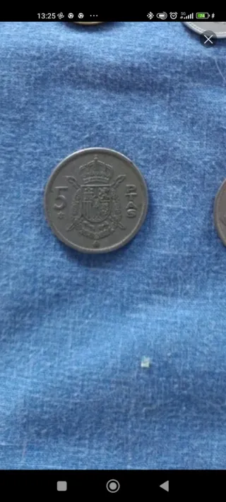 Lote monedas pesetas y céntimos España